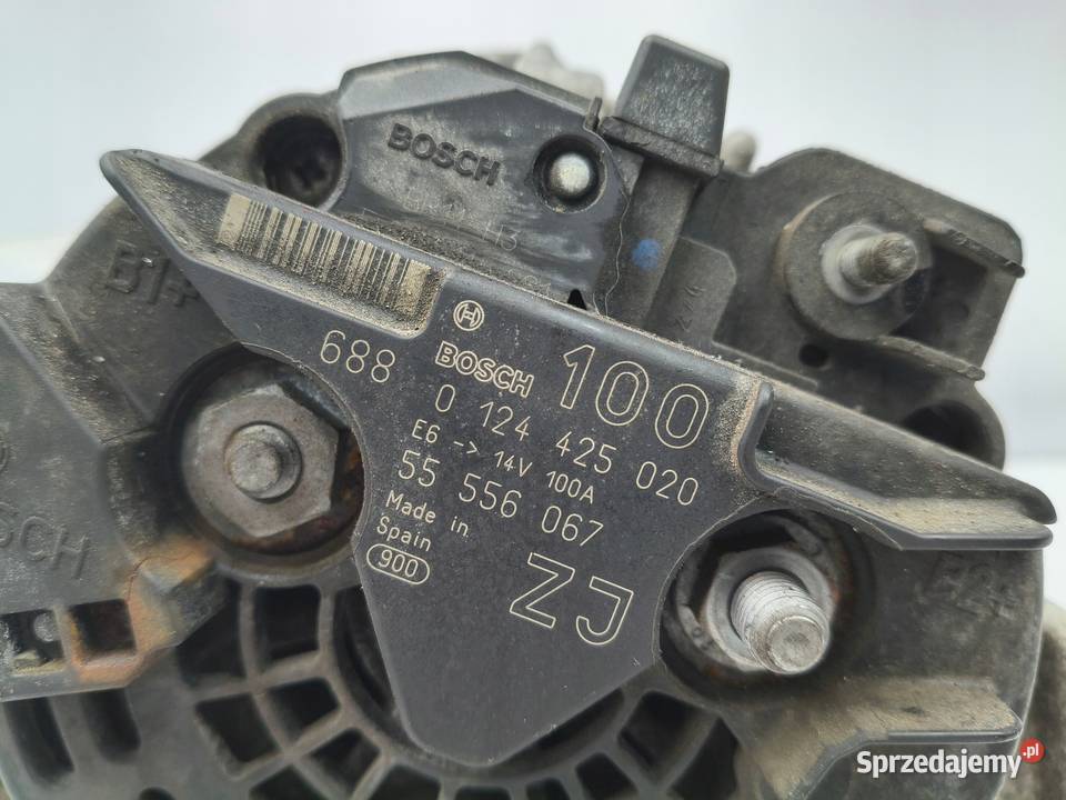 ALTERNATOR Opel Zafira B 16 16V 0124425020 Chełm