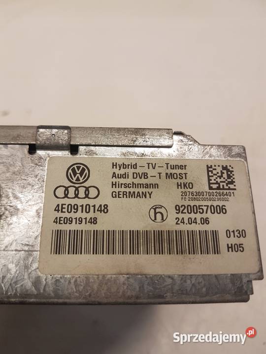 TUNER TV DVBT HYBRID AUDI 4E0910148 Przystajń
