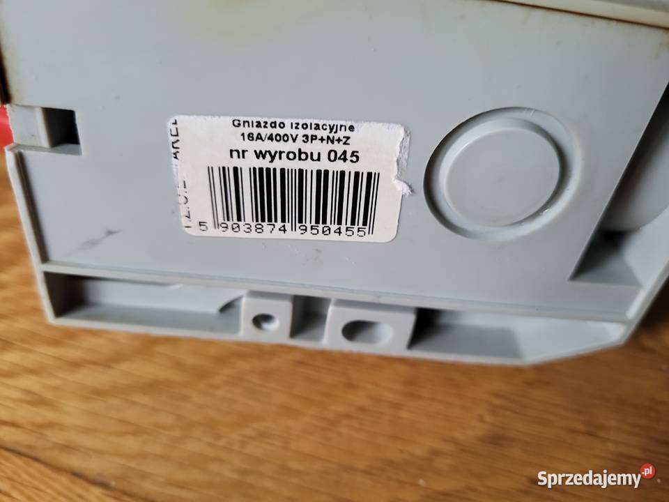 Gniazdo siłowe stałe 16A 400V IP44 5P Tarel Warszawa