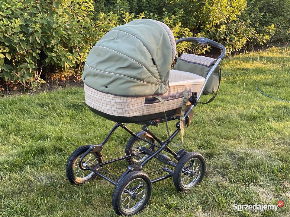 Wózek dziecięcy Roan Marita 2w1 oliwkowy wygodny Warzymice