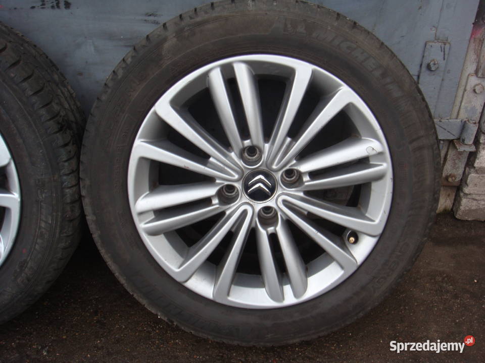 Citroen C4 II koła alufelgi z oponami Michelin Reda sprzedam