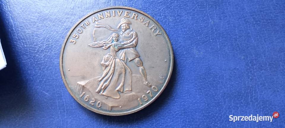 Stare monety Medal THE MAYFLOWER 97 Lesko sprzedam
