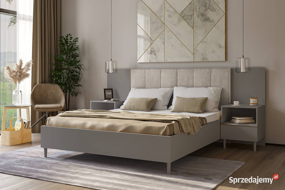 Łóżko sypialniane standard 160x200 Różna 211cm Strzelce Opolskie
