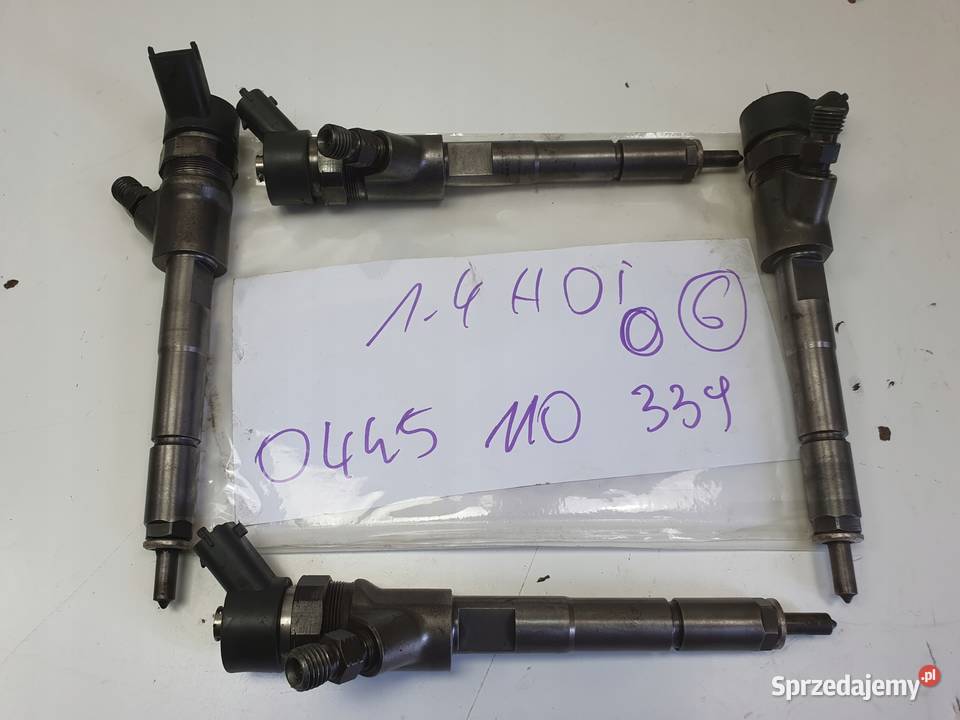 WTRYSKIWACZ Peugeot 207 14 HDI wtrysk 0445110339 osobowe Chełm