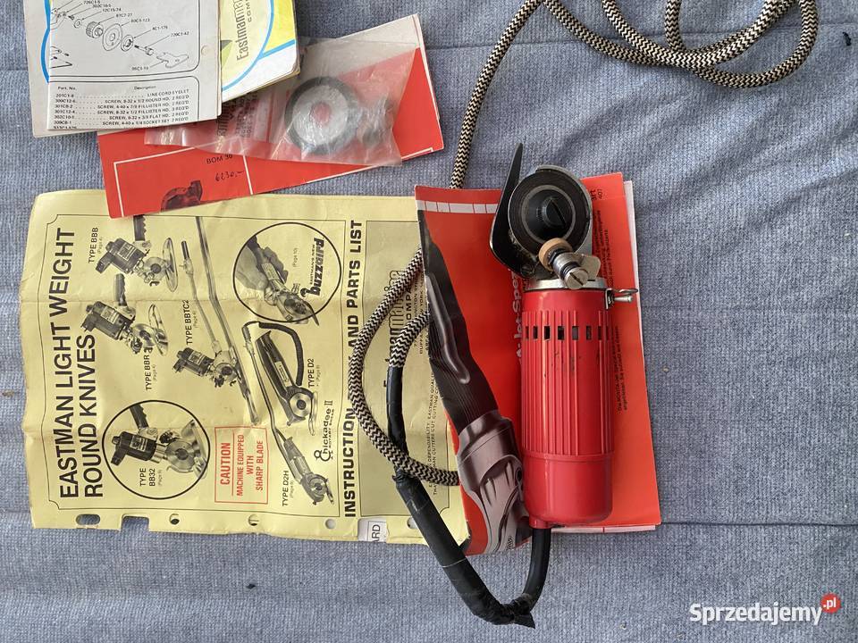 Nóż krawiecki elektryczny Eastman FA750 Zielonka