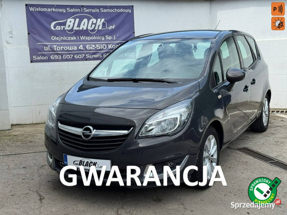 Opel Meriva Pisemna Gwarancja 12 miesięcy II ESP wielkopolskie Konin