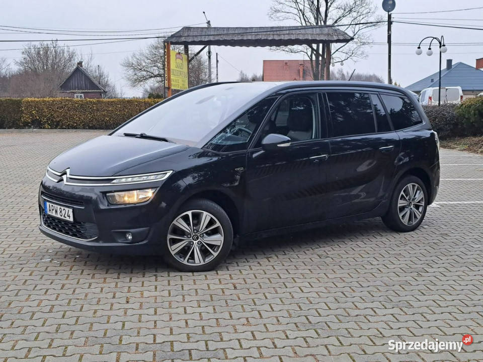 Citroen C4 Picasso 7 osobowy II 2013 elektrycznie ustawiane fotele Zwoleń