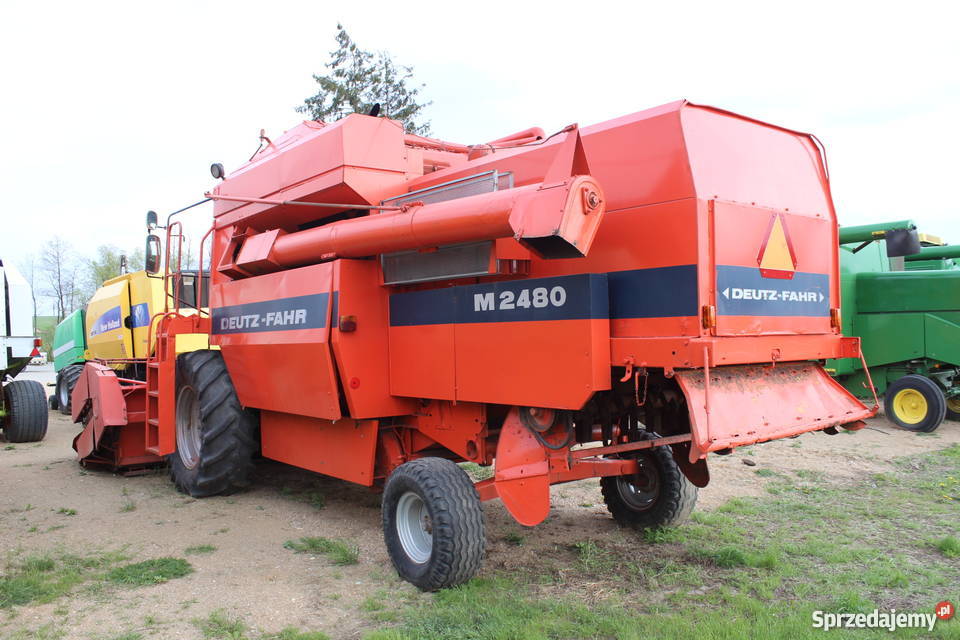 Deutz Fahr M2480 kombajn zbożowy podlaskie Sokoły