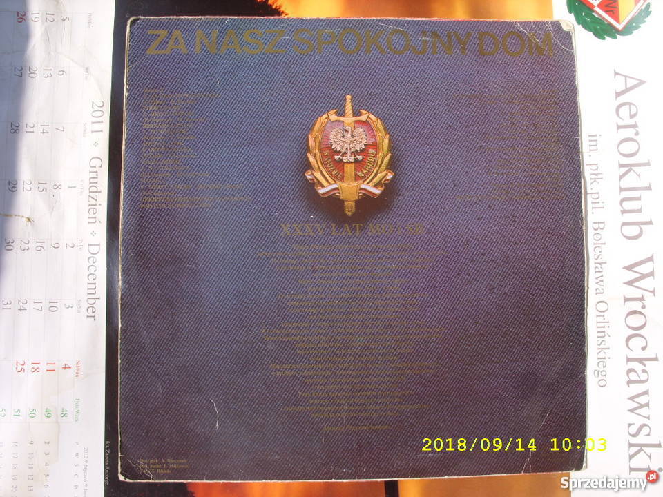 LP folk nasz spokojny domXXXV lat MO i SB Płyty i kasety Wołów