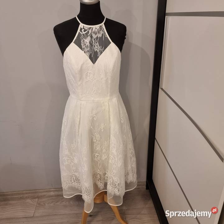 Sukienka koktajlowa Chi Chi London L Rozkloszowana  małopolskie Kraków sprzedam