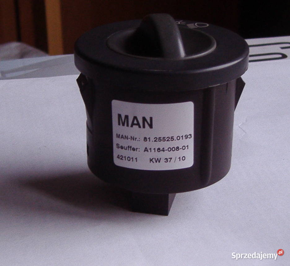 MAN TGA WŁACZNIK PRZEŁĄCZNIK ŚWIATEŁ 81255250193 Katowice