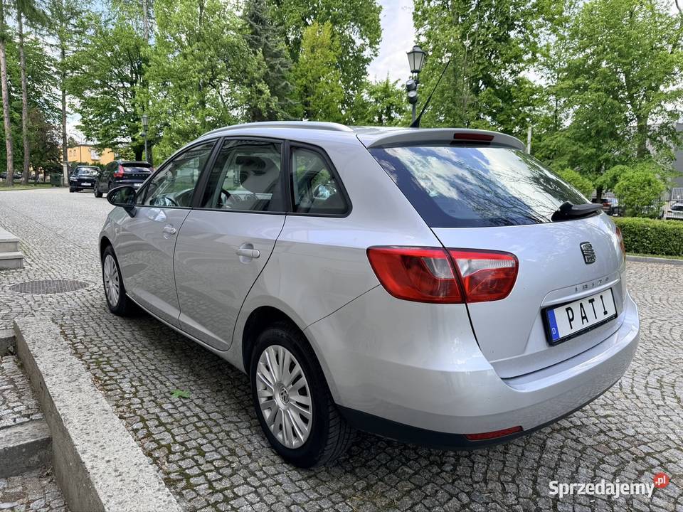 Seat Ibiza IV 16 TDI 2011r Świeżo sprowadzony immobilizer Jasło