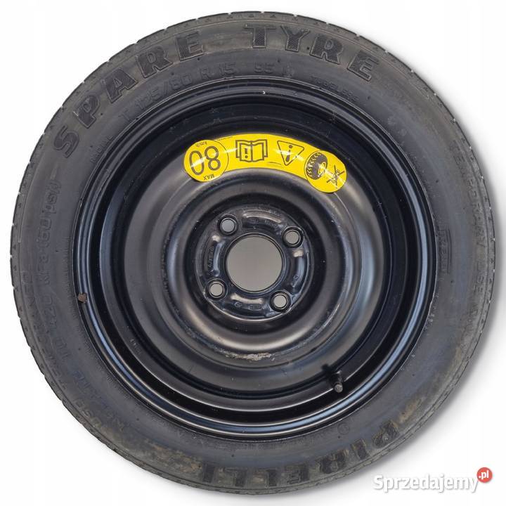 KOŁO DOJAZDOWE 12580 R15 98ABNA 2150836 4x108