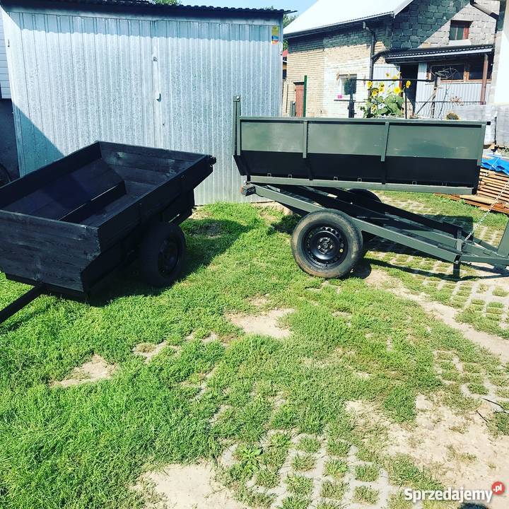 Przyczepka kiprowana na zborze materiały sypki małopolskie Kraków sprzedam