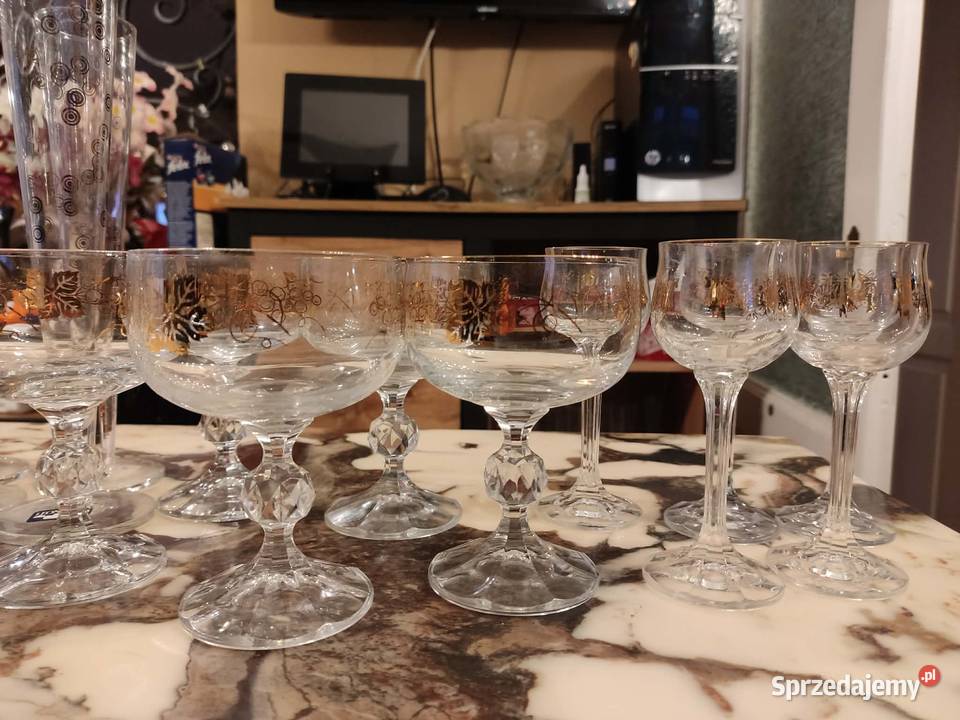lampki kieliszki szkło krystał lubuskie Gorzów Wielkopolski