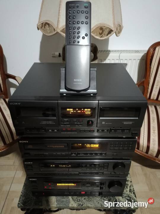 Wieża SONY segmentowa z pilotem Japan Vintage Drawski Młyn sprzedam