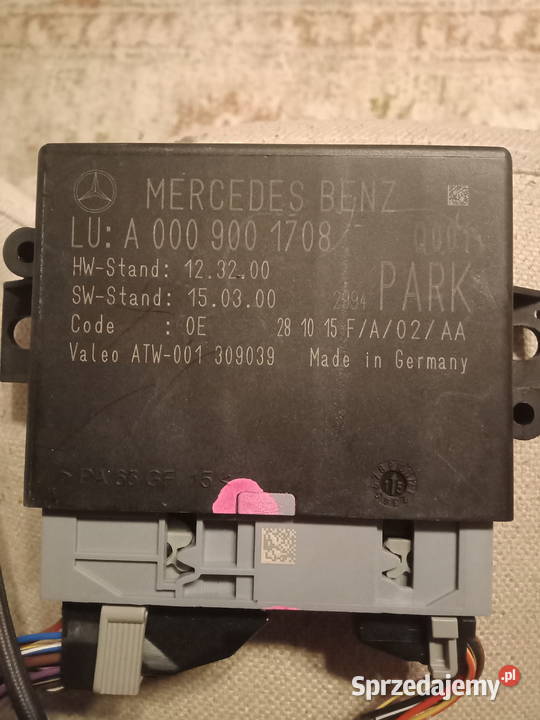 MErcedes CLA GLA A0009001708 moduł PDC komputery Radom