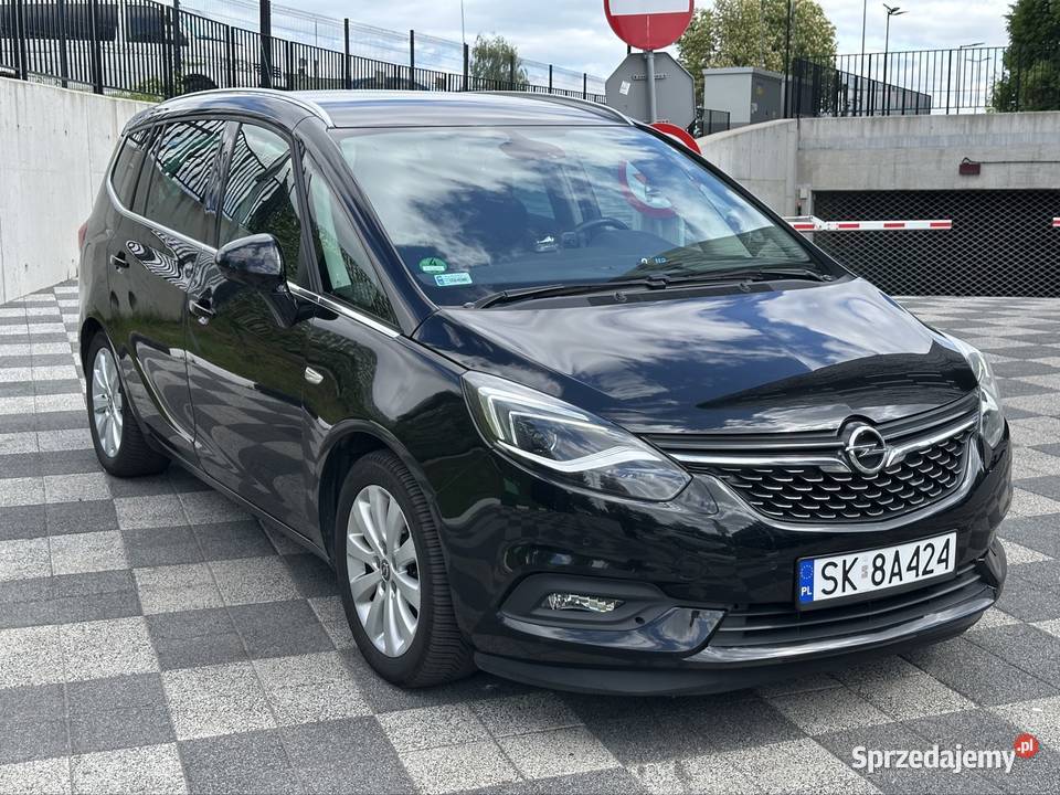 Opel Zafira 14 C 2018 r LPG7miejsc Katowice czujnik deszczu