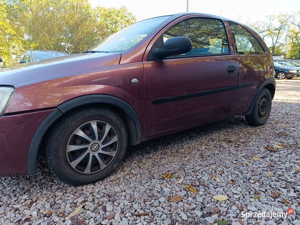 OPEL CORSA 2001 12 B 75 SPRAWNY Rok produkcji 2001 mazowieckie Warszawa