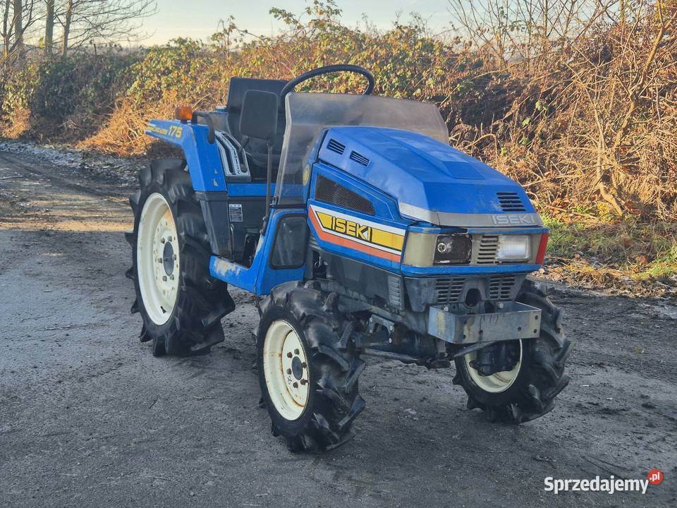 Traktorek ISEKI TU175F 17 44 Wspomaganie Iseki Małuszyn