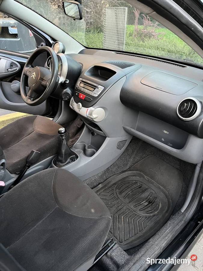 Czarny ekonomiczny citroen c1 silnik 10 wersja nieuszkodzony śląskie Siemianowice Śląskie
