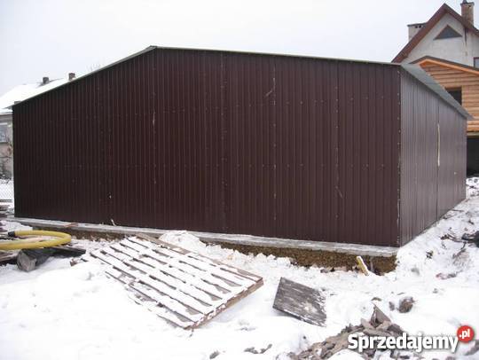 Garaż Blaszany Garaże Blaszane 10x10 Każdy Bydgoszcz