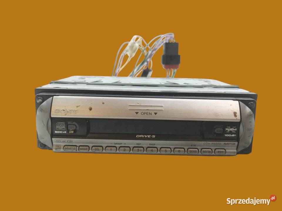 RADIO SONY CD CDXR3350 Opel Astra II 19982009 G sprzedam