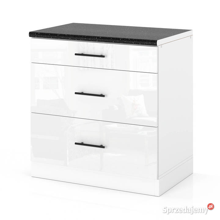 Szafka Kuchenna Stojąca Z Blatem 3 Szuflady 80 52cm Elbląg