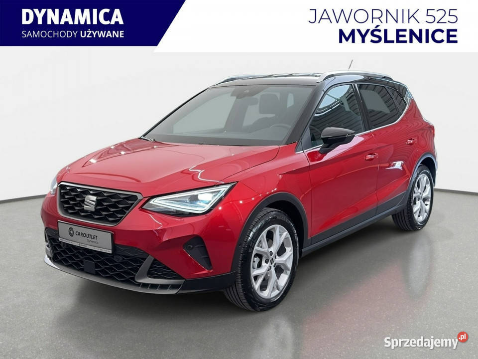 Seat Arona VAT 23 FR 15TSI 150 DSG 2024 r salon podgrzewane fotele Myślenice
