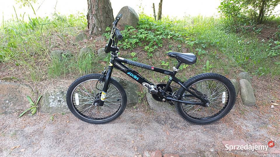 Czarny Rower Młodzieżowy Bmx do skakania Rowery i akcesoria Wołów
