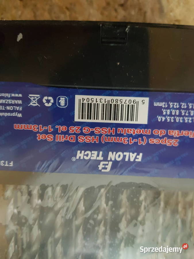 Falontech Wiertła do metalu 113 mm wiertło Głogowa