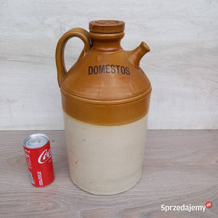 Duża stara kamionka Domestos początek XX wieku Warszawa sprzedam
