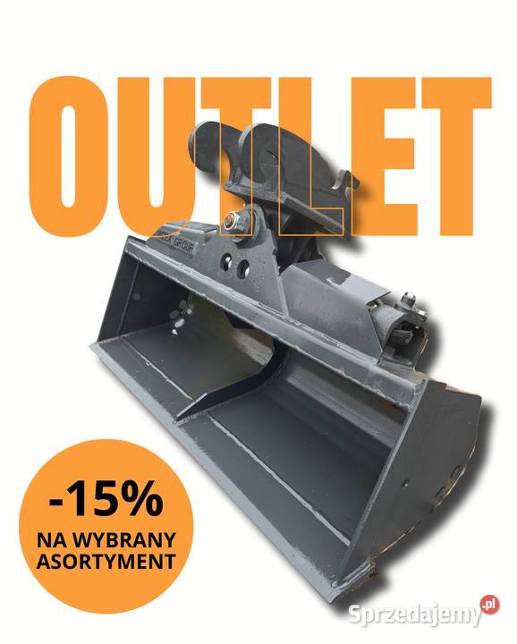 Łyżka skarpowa hydrauliczna 120 2635t Verachtert Głogoczów