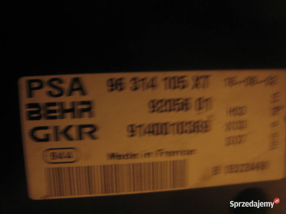 Panel sterowania nawiewów klimatyzacji automa Motoryzacja Kraków sprzedam