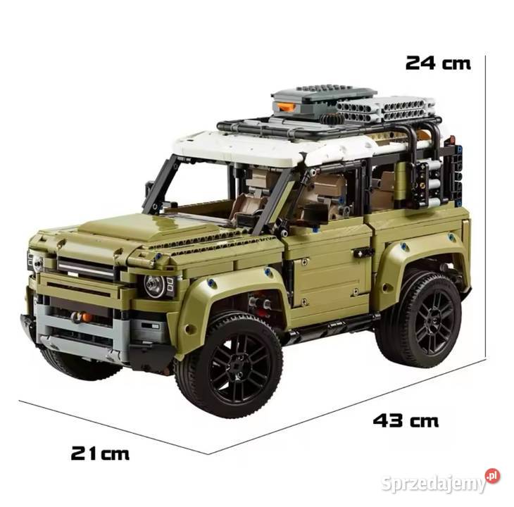 Klocki technic Land Rover Defender 42110 Nie śląskie Częstochowa
