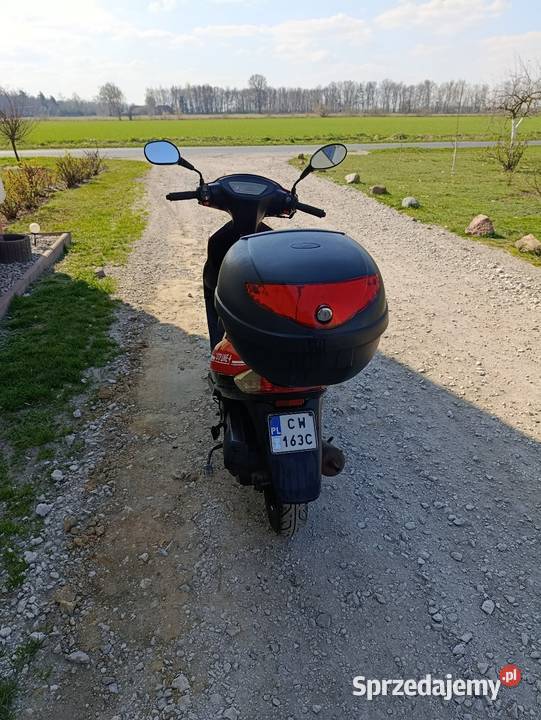 Skuter Romet Router CityLine 4 50 4t z roku 2018 Strzelno