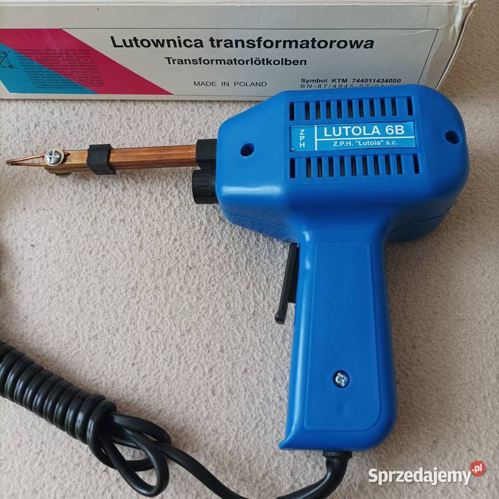Lutownica transformatorowa Lutola 6B 100W Stronie Śląskie