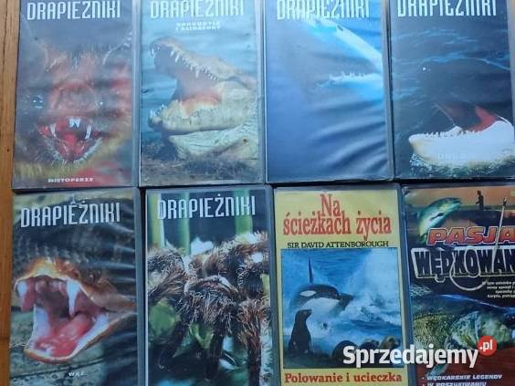 Kasety VHS Drapieżniki Na ścieżkach życia Pasja