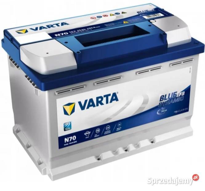 Akumulator Varta Blue Dynamic EFB STARTSTOP 70Ah Starogard Gdański