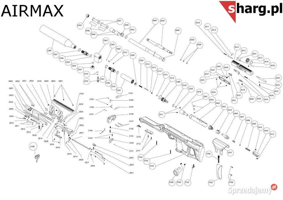 Lufa wiatrówka PCP Hatsan BT65 AT44 LONG Warszawa