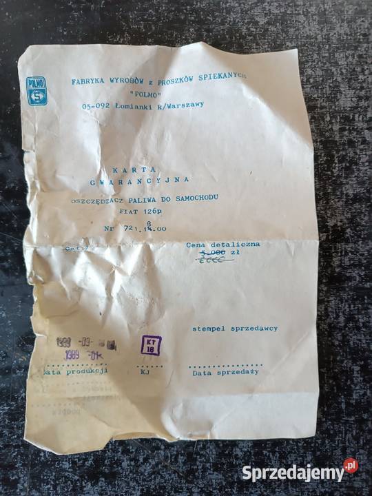 Turbina kowalskiego nowa kompletna osobowe mazowieckie Płock sprzedam