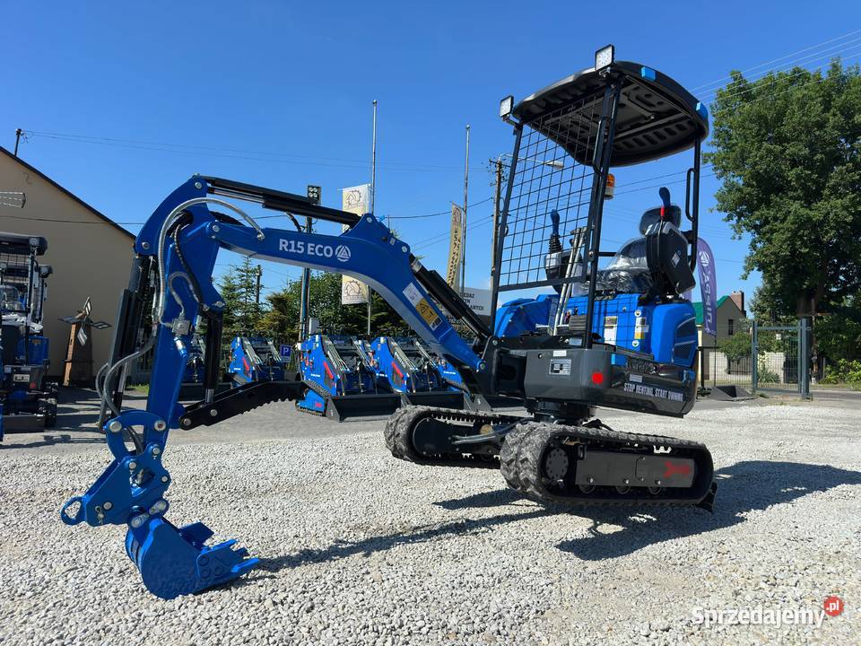 Nowa Minikoparka RIPPA R15 ECO Kubota 15T Koparki Koparki podlaskie Białystok