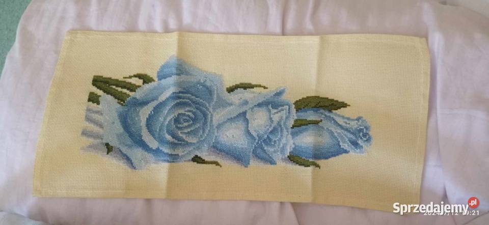 Sprzedam róże wyszywane Pozostałe Jarnołtów