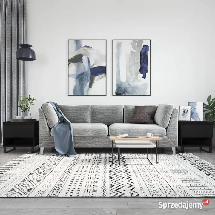 Stoliki kawowe 2 czarne 50x46x50 WM830927 Warszawa