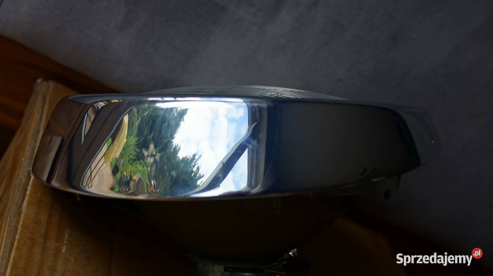 Reflektor VW Garbus Bosch chrom oryginał nowy wielkopolskie sprzedam