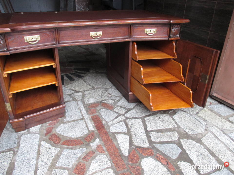 Witryna biurka szafki antyki Ostrzeszów