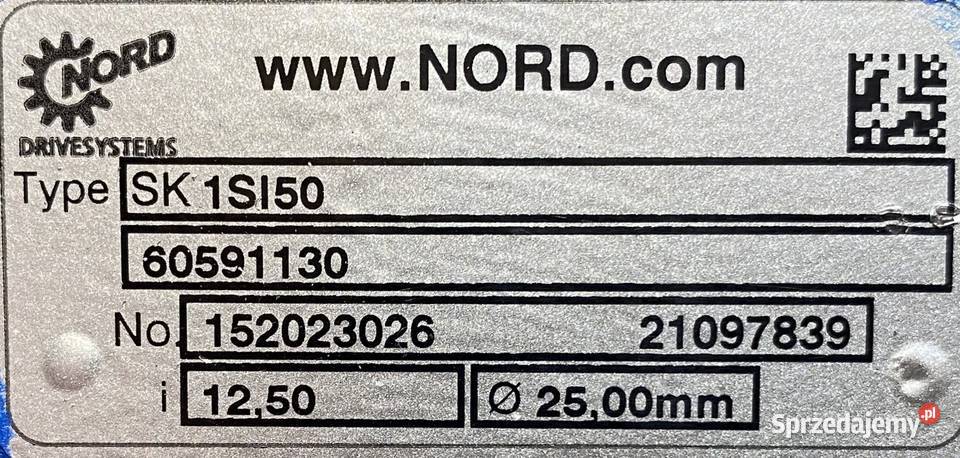 motoreduktor przekładnia 037kW 110obr 3fazowy Pigża