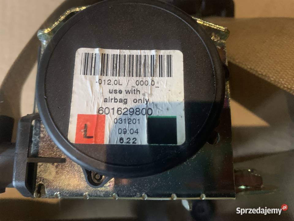 Pas bezpieczeństwa lewy prawy przód bmw 5 e60 osobowe zachodniopomorskie