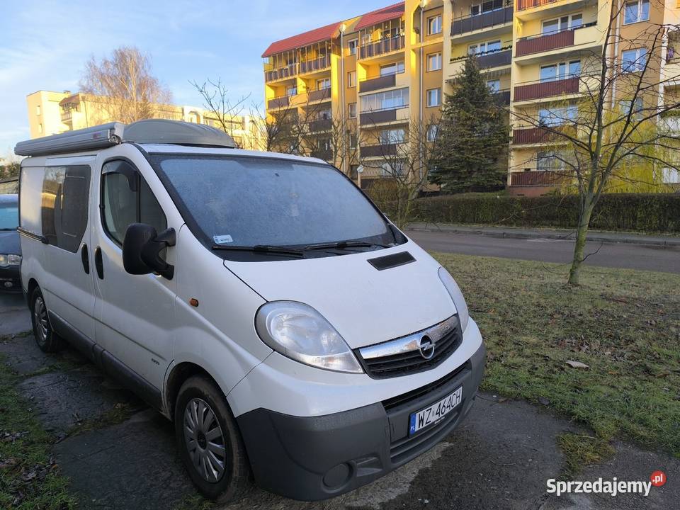 Opel Vivaro Kampervan 20 cdti Rok produkcji 2007 Tczew sprzedam