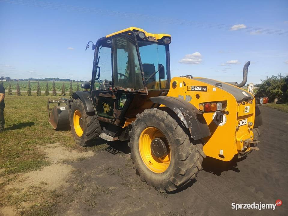 JCB 52658 z osprzętem 13 r Łobżenica